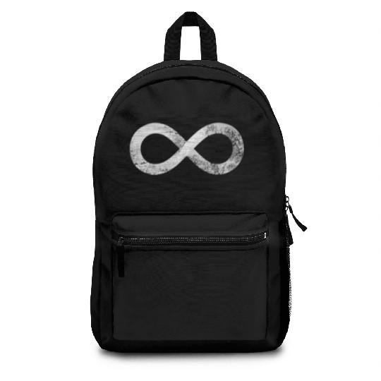 Lemniscate Science Mathematics Infinity Symbol Tan Backpacks