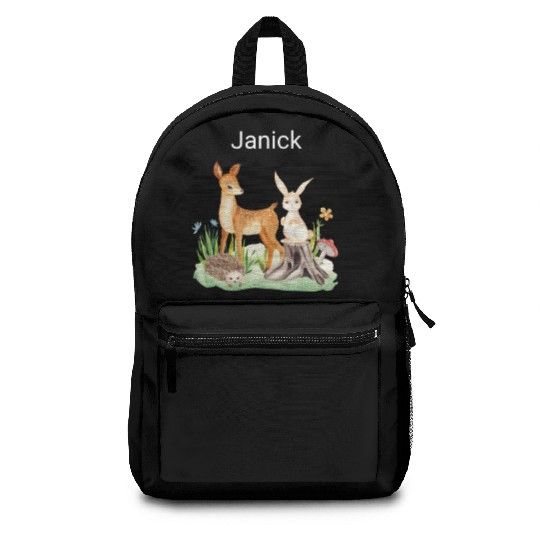Animal deer rabbit hedgehog Janick Backpacks