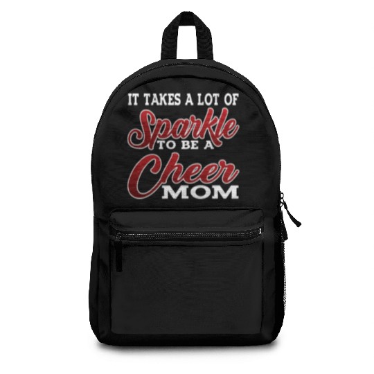 It Takes A Lot Of Sparkle To Be A Cheer Mom 2 Backpacks