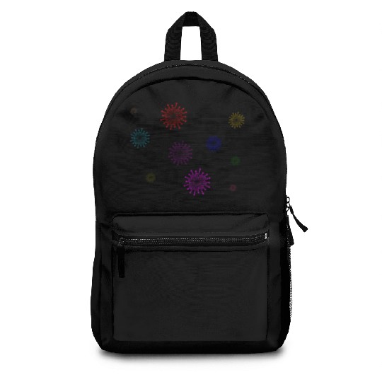 Dad and mom 2022 party funny birthday fireworks Backpacks