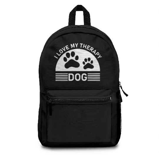 I love my Therapy Dog Backpacks