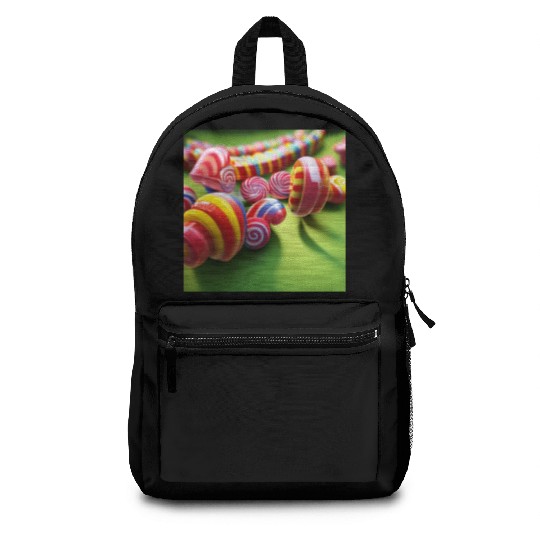 A glimpse into candy land version 1 Backpacks