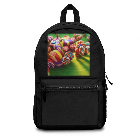 A glimpse into candy land version 2 Backpacks
