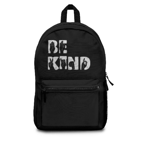 Anti Bully Be Kind Cute Orange Unity Day Bullying Backpacks