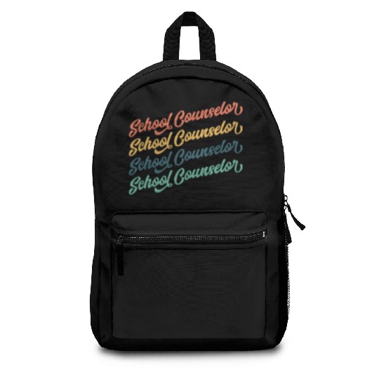 Vintage School Counselor Backpacks, School Backpacks