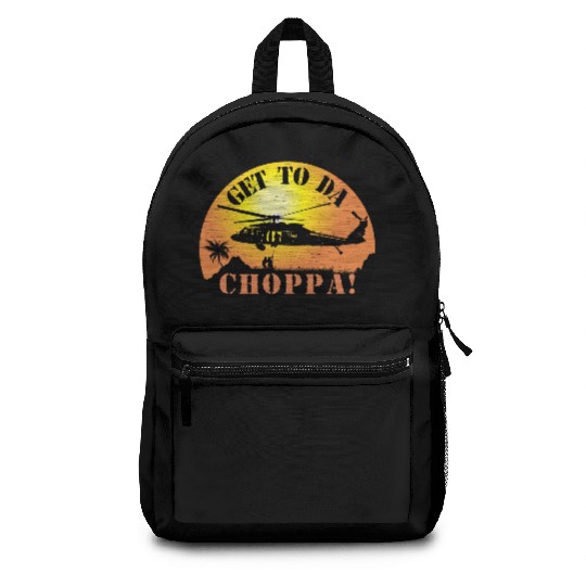 Get To Da Choppa Backpacks