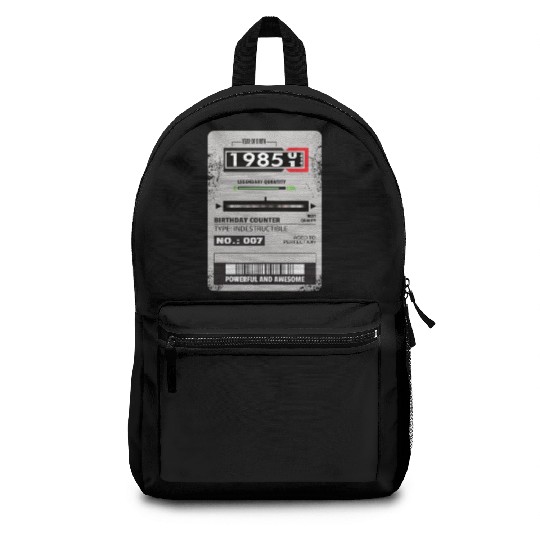 electricity meter birthday 1985 electrician gift Backpacks