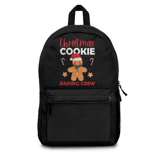 Christmas Cookie Baking Crew Backpacks