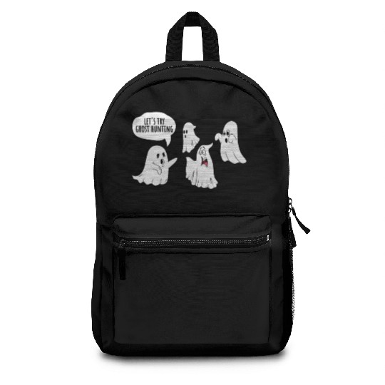 Ghost Hunting Cute Ghosts Spooky Halloween Backpacks