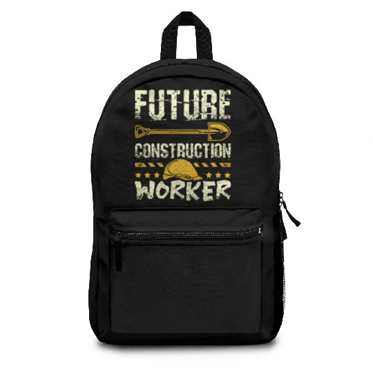 Future construction worker Backpacks
