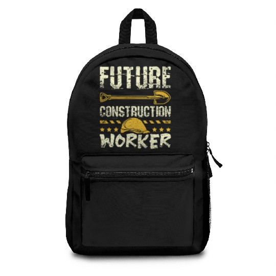 Future construction worker Backpacks