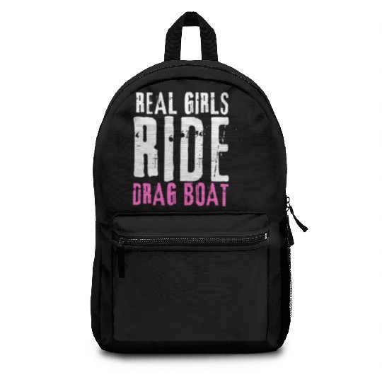 Drag Boat Racing And Speedboat Racing Backpacks