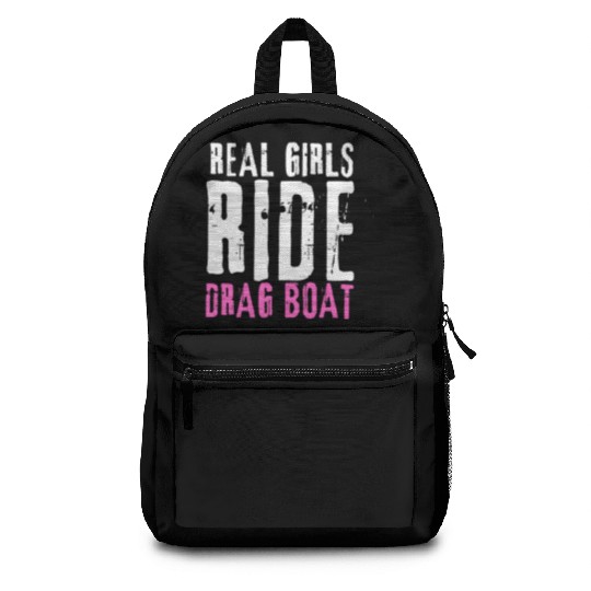 Drag Boat Racing And Speedboat Racing Backpacks