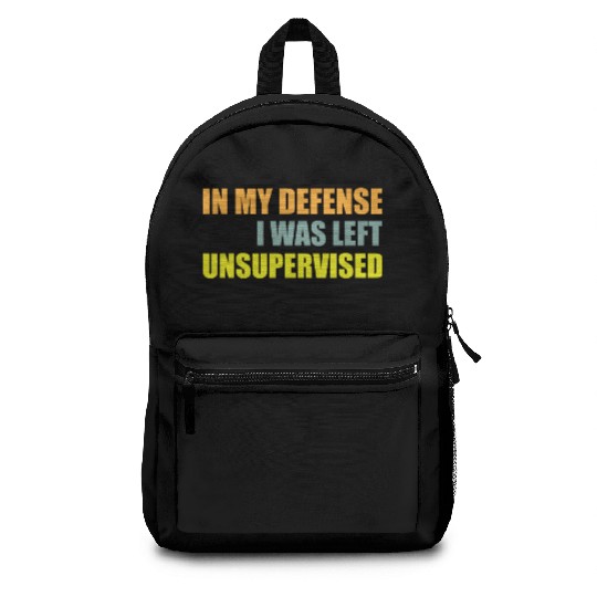 Left Unsupervised Backpacks