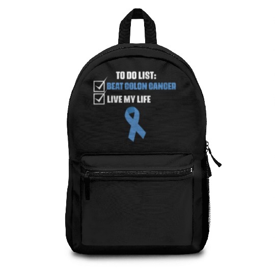 Beat Colon Cancer Awareness Colon Cancer Survivor Backpacks