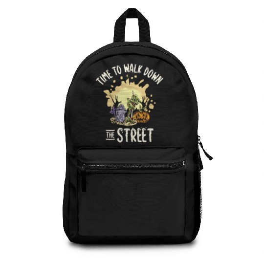 Retro Vintage Halloween Scary Lantern Horror Backpacks