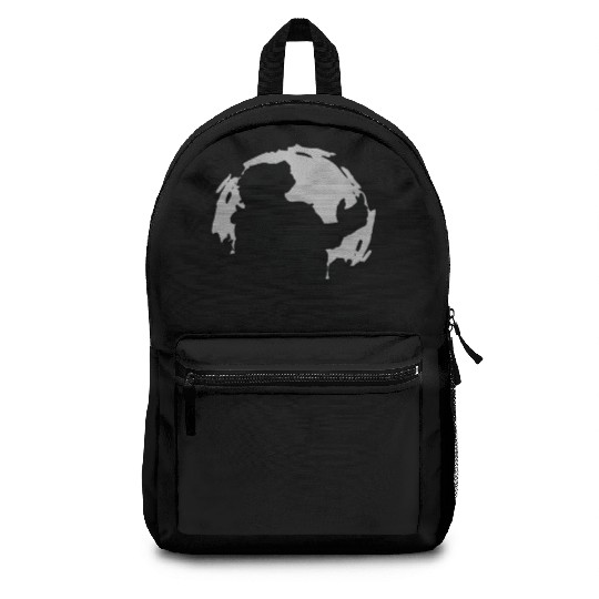 Halloween Monster Line Art Werewolf Horror Backpacks