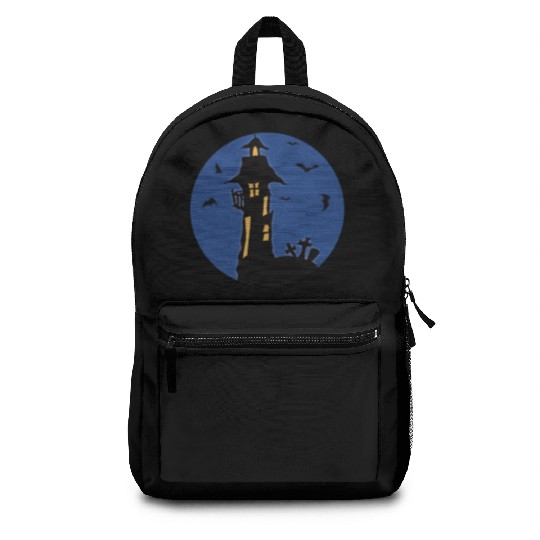 Halloween Haunted House Backpacks