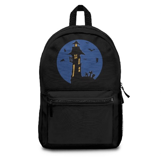 Halloween Haunted House Backpacks