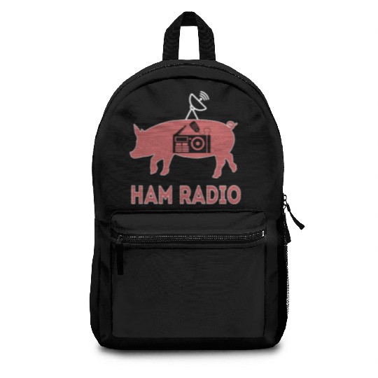 Ham Radio Pig Ham Radio Operator Amateur Radio Backpacks