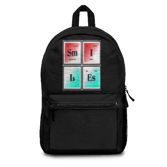 Smiles | Periodic Table of Elements Backpacks