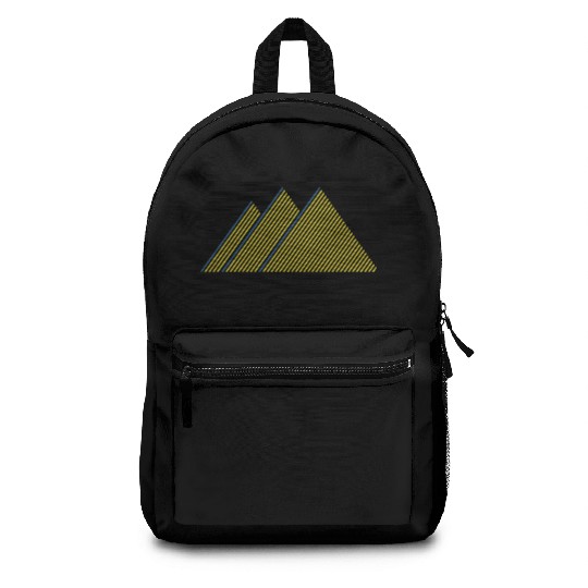 Pretty Problems Jack Brown Triangle Lines Backpacks