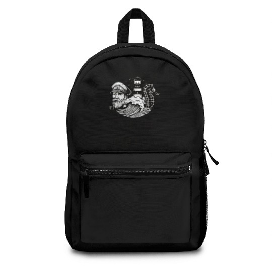 Never Underestimate Skipper Born In 1985 Backpacks