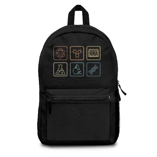 Chemistry Teacher Microbiologist Gift Backpacks