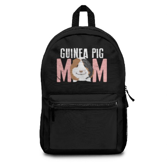 Sweet Guinea Pig Mom For Pet Owner Backpacks
