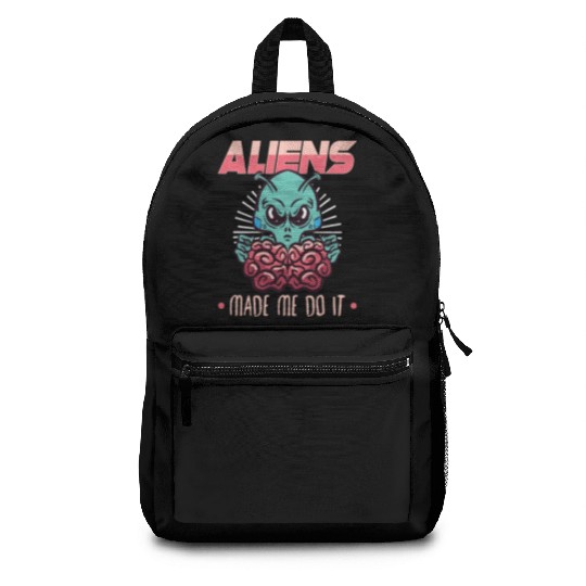 Alien Extraterrestrial Area 51 UFO Space Geek Gift Backpacks