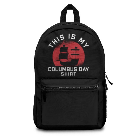 Columbus Day 1492 Backpacks