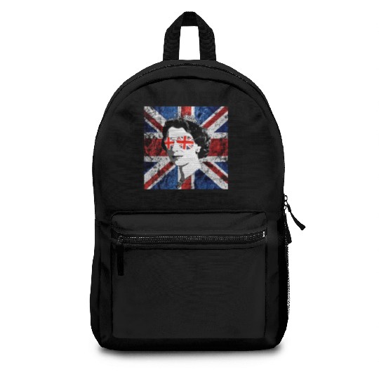 Queen Elizabeth II Rest in Peace Elizabeth Backpacks