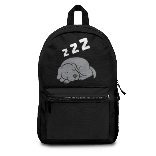 Weimaraner Dog Sleeping Pajama Sleeping Backpacks