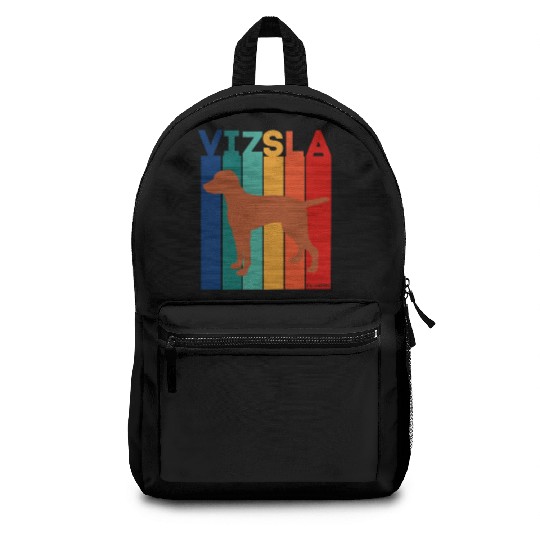 Vizsla Rainbow Square Backpacks