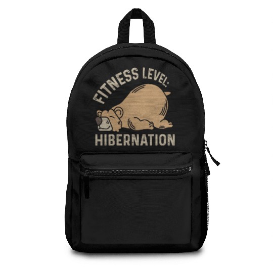 Fitness Level: Hibernation Sleepy Head Gift Backpacks