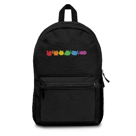 LBGT Flag Gay Pride Human Vintage Rainbow Backpacks