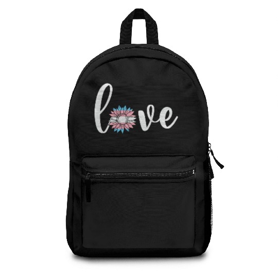 LBGT Flag Gay Pride Human Vintage Rainbow Backpacks