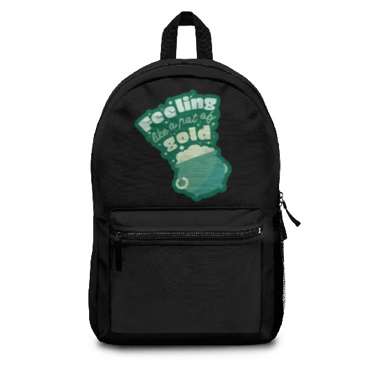 feeling like a pot of gold Backpacks