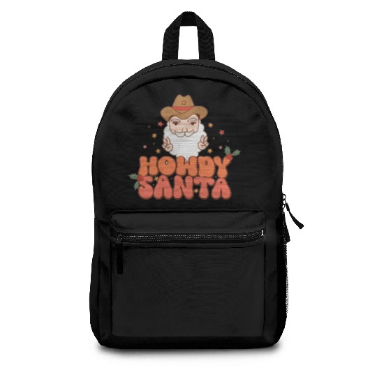 Howdy Santa Claus 2022 | Merry Christmas Backpacks