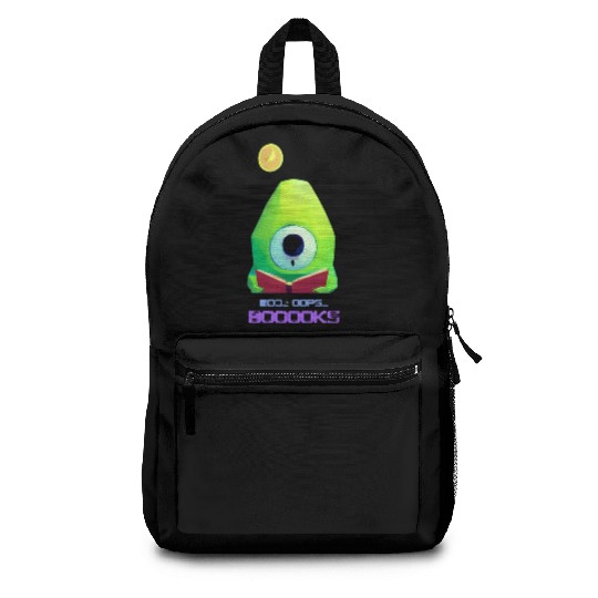 Cute Ghost Book Reading Teacher Funny Halloween Backpacks