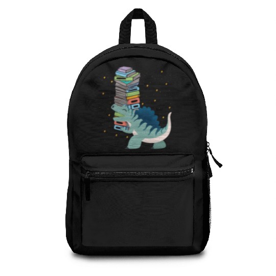 Reading Dinosaurs Book Lover Backpacks