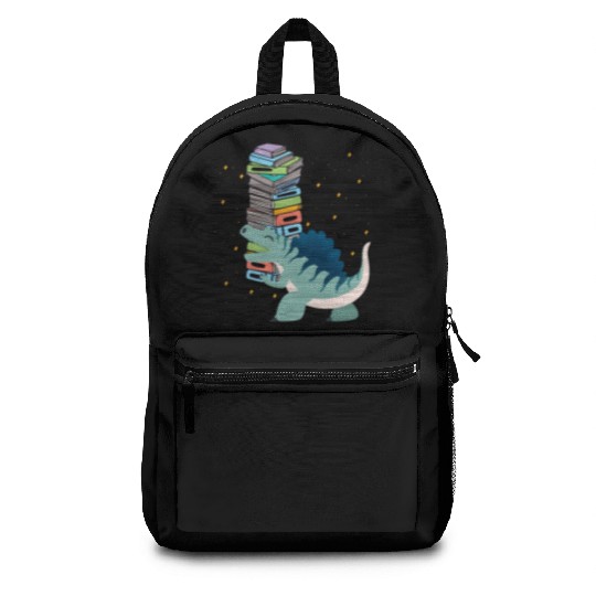 Reading Dinosaurs Book Lover Backpacks