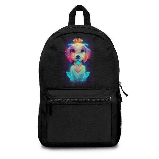 Angel Dog 023 Backpacks