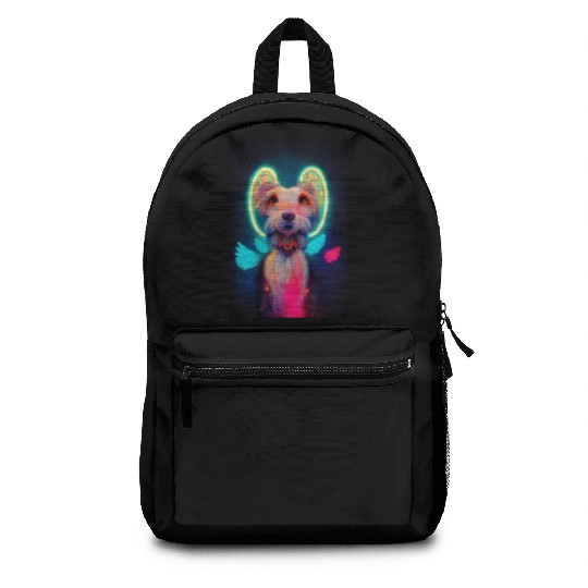 Angel Dog 034 Backpacks