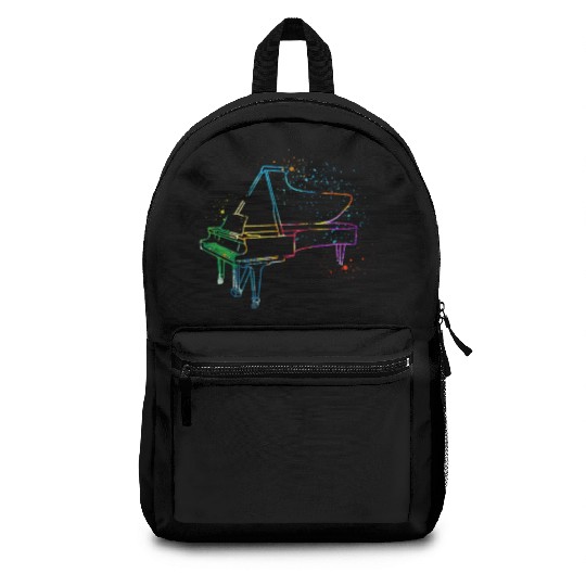Piano, Pianist Backpacks