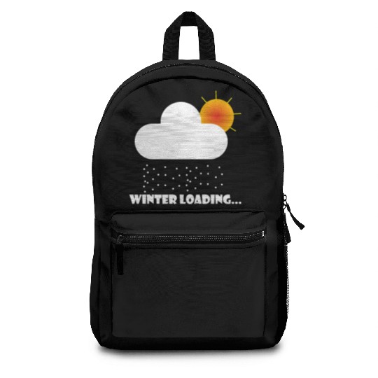Funny Winter Christmas Holidays Backpacks
