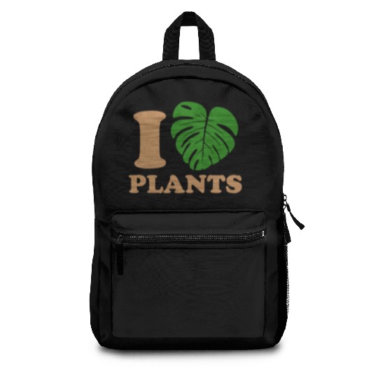 I love plants Backpacks
