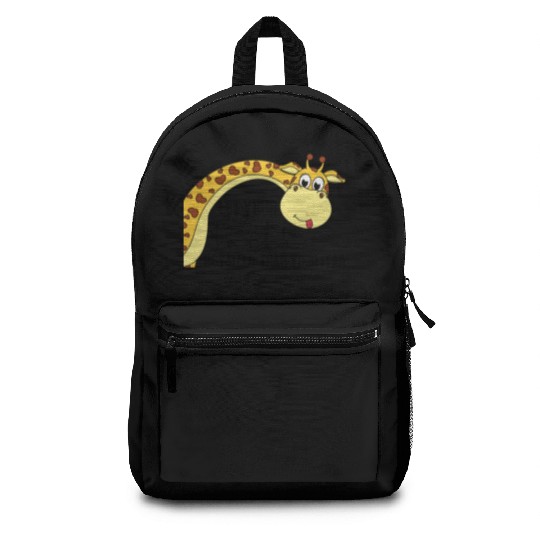 Let your faith be taller than your fear giraffe Backpacks