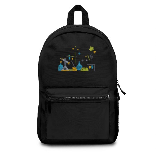 Chemistry Chemist Alchemists Alchemy Chemical Backpacks