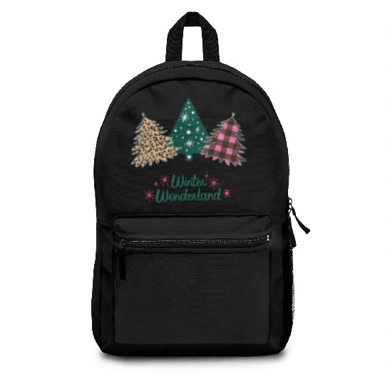 Winter Wonderland - Christmas Trees! Backpacks